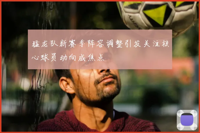猛龙队新赛季阵容调整引发关注核心球员动向成焦点